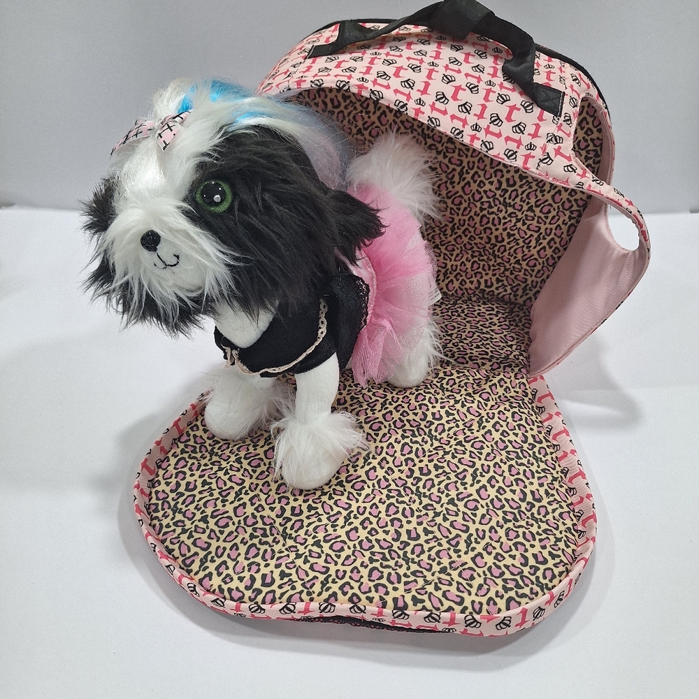 Tisha- Tini Puppini Plush Puppy with Carrier Case